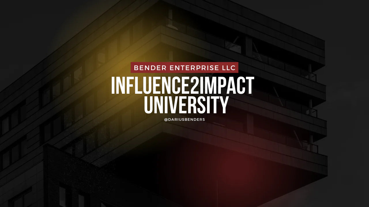 Influence2Impact University (BDAY OFF )