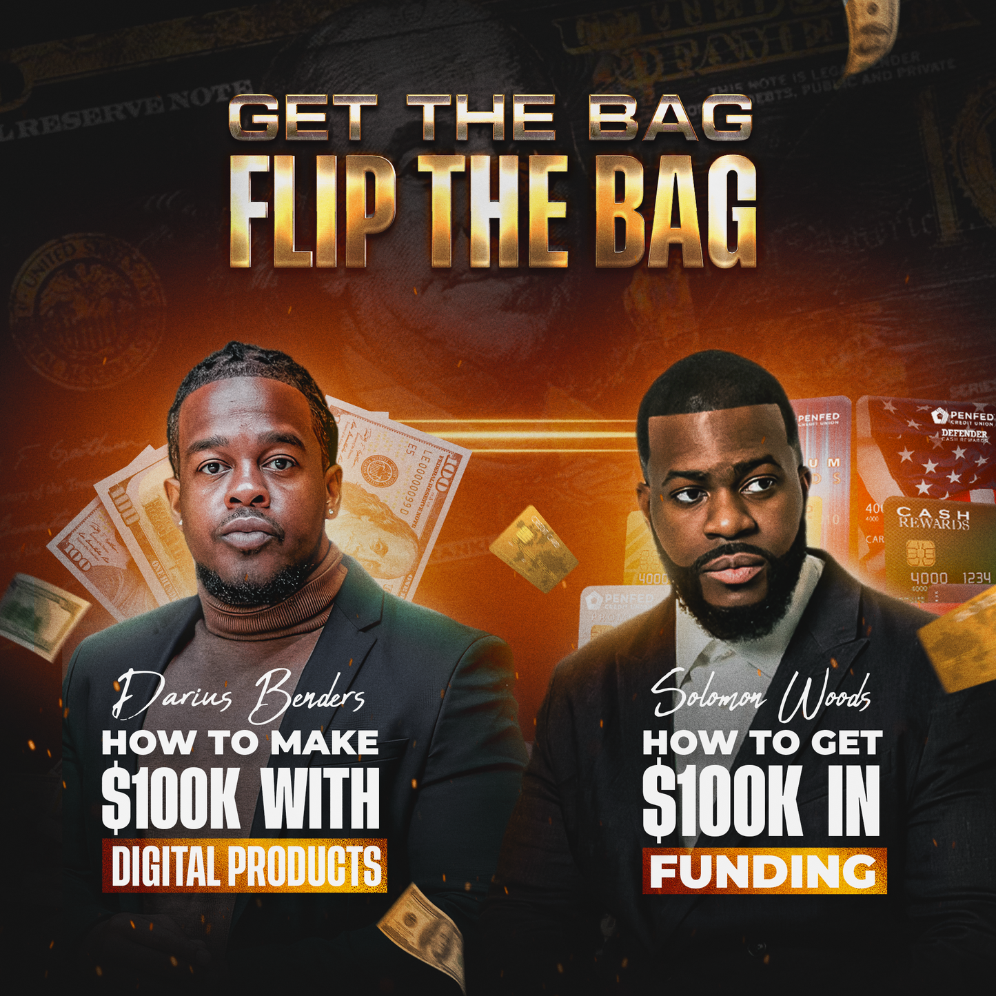 GET THE BAG, FLIP THE BAG $100k ACCELERATOR (Deposit)